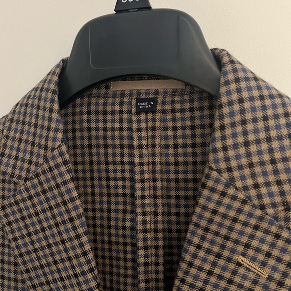 Men's Classic Checkered Blazer J.Crew - Picture 2 of 5